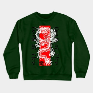 Japanese dragon Crewneck Sweatshirt